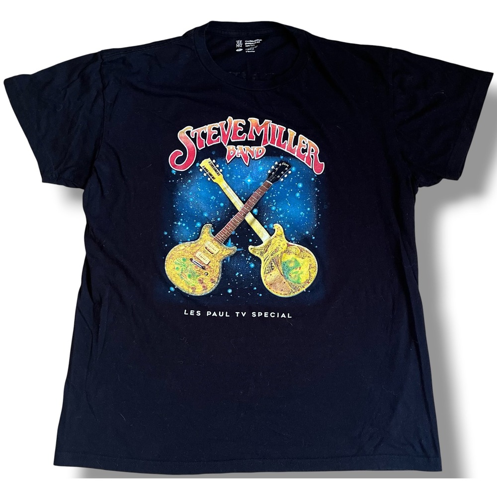 Steve Miller Band The Met Play It Loud 2019 Exhibition T-Shirt Black Large